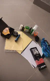 دستگاه تتوهمراه با وسیله