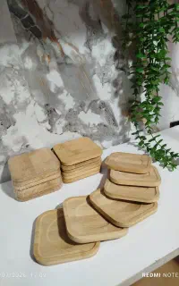 زیر لیوانی بامبو