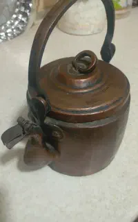 کتری مسی  عتیقه