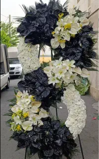 برای مراسم ختم کد ۱ تا ۱۰ تاج گل ترحیم