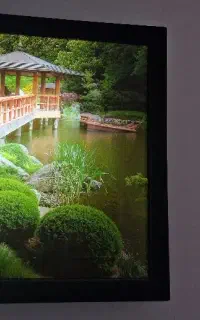 تابلو چراغدار منظره(چراغ خواب)