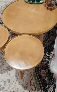میز جلو مبلی و میز عسلی