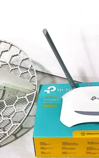 آنتن وایرلس میکروتیک بهمراه مودم و روتر