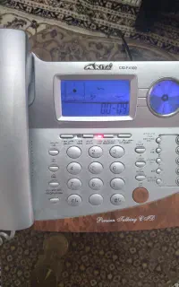 تلفن رومیزی کاملا سالم و کم کارکرد