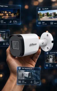 دوربین مداربسته تاییدیه اماکن /ساختمان / باغ