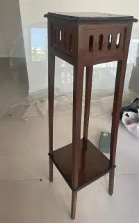 چهار پایه چوب گردو