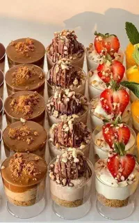 انواع کیک شیرینی بنتو کوکی تارت کافه‌ای