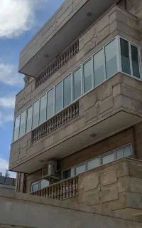 بالکن شیشه،یوپی وی سی