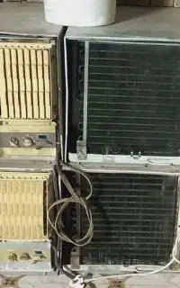 موتور فشنگی مشتری انواع اقسام کولر گازی سوخته سالم