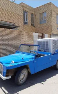 کولر هیتر گازی صنعتی روضاتی