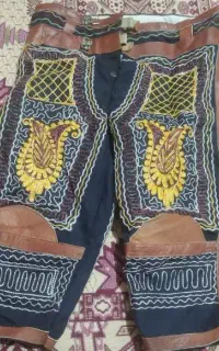 شلوارک زورخانه ای چرم