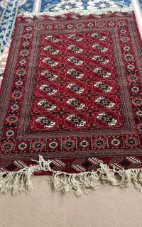 قالیچه دستباف ترکمن نو پا نخورده
