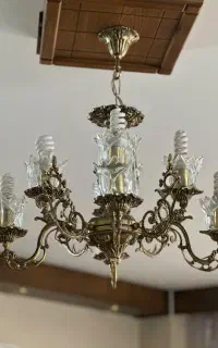 لوستر برنز ۴شاخه، ۸شعله