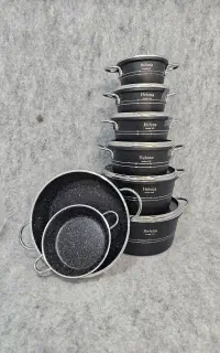 سرویس ۱۴پارچه هلناگلدانی تعویض روحی کهنه وتفلون