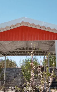 جوشکاری خرپافلزی اسکلت نبشی کشی