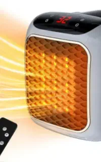 بخاری برقی کم‌مصرف مدل WarmPro/ ریموت دار