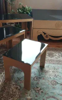 میز عسلی با جلو مبلی
