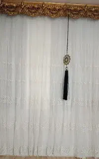 کتیبه پرده وچوب پرده