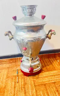 سماور گازی برنجی