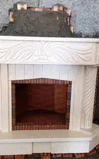 شومینه سنگی کباب پز