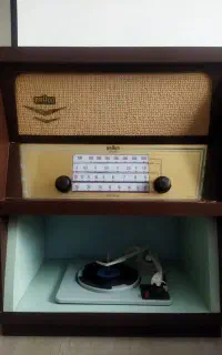 رادیو گرامافون مبله