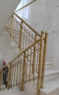 نرده استیل المینیوم استاتیک ۱/۵۰۰