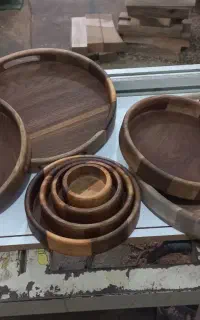ظروف چوبی دکوری و آشپزخونه
