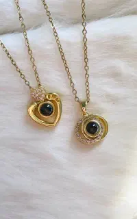 کردنبند کپ طلا رنگ ثابت