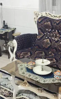 میز ناهار خوری ومبل ۷ نفره