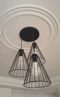 لوستر سه شعله