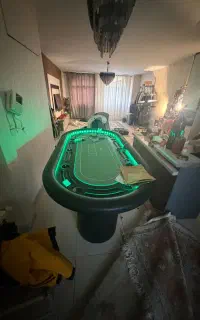 میز بازی پوکر معاوضه با میز بیلیارد ۸ فوت