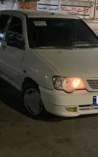 پراید ۱۳۲ مدل ۸۸ بدون رنگ شاسی جلو عقب پلم