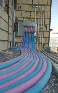 لوله کشی اب و فاضلاب و پکیج و نصب شیر الات