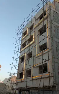 جوشکاری  نپش کشی نور مخفی . طرح نما