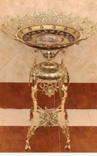 میوه خوری پایدار برنز داخل میناکاری