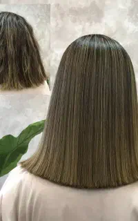 خداحافظی با موهای وز با صافی و احیا 100%