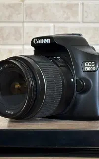 دوربین canon 1300D درحد نو بهمراه دو لنز