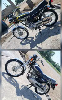 دو عدد موتور سیکلت 150و 125درحد