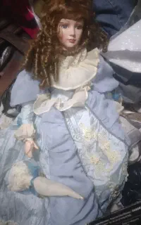 عروسک صورت سرامیکی