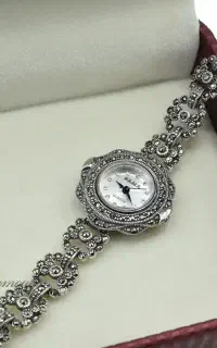 ساعت نقره زنونه