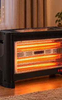بخاری برقی المنتی مگامکس/مدل5400/فوق کم مصرف/