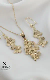 ژوپینگ کارتیر با آبکاری طلا اکسسوری بدلیجات