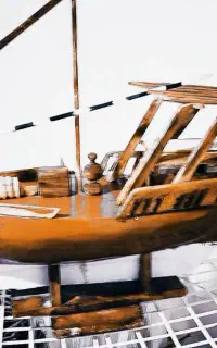 لنج چوبی