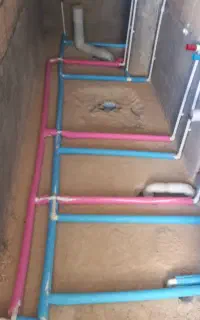 تاسیسات ساختمانی لوله کشی آب و فاضلاب و شوفاژ