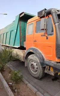 کامیون بنز هشت سیلندر