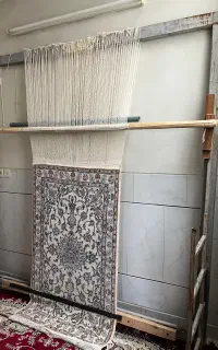 دار قالی ۱۲ تایی نائینی