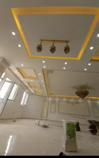 نقاشی ساختمان وکناف وشیروانی