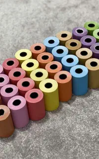 رول کارت خوان رنگی و سفید