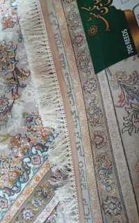 فرش700شانه اصل تراکم2550تمام اکرولیک دستبافگونه نو