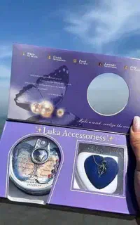 گردنبند مرواریدعشق فقط روز دختر گریدA+فقط529